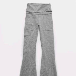 OFFLINE By Aerie The Hugger High Waisted Foldover Flare Legging